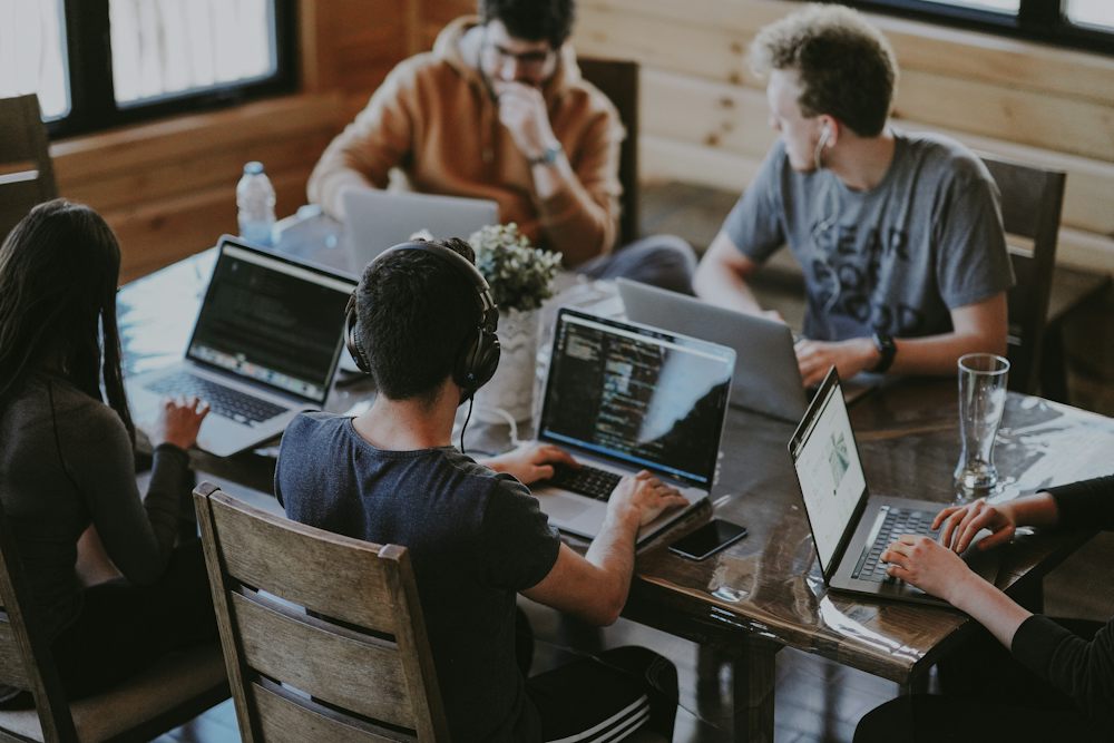 Agency team at work